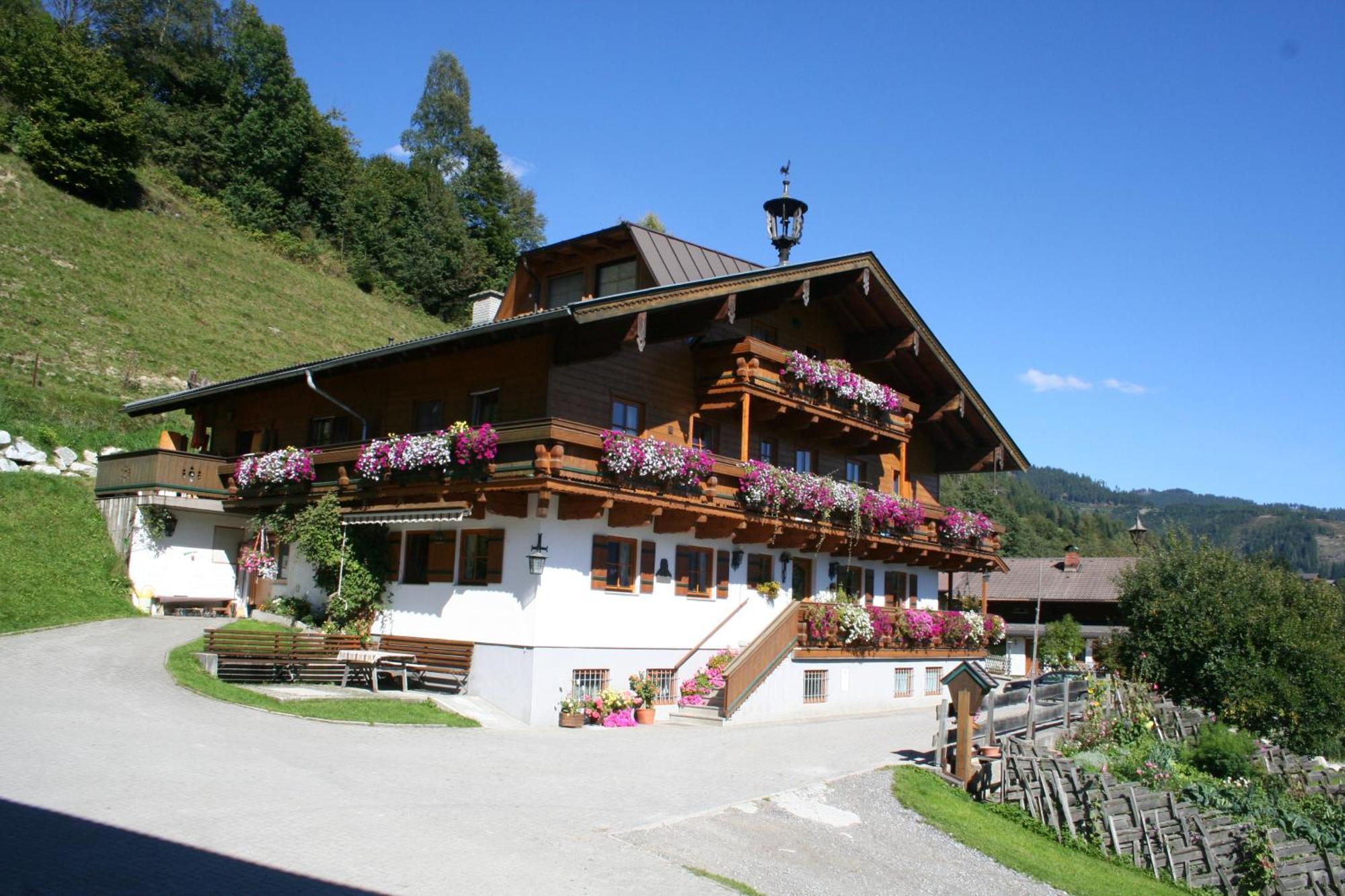 Ferienwohnung Bauernhof Fuchsmoos Uttendorf Exterior foto